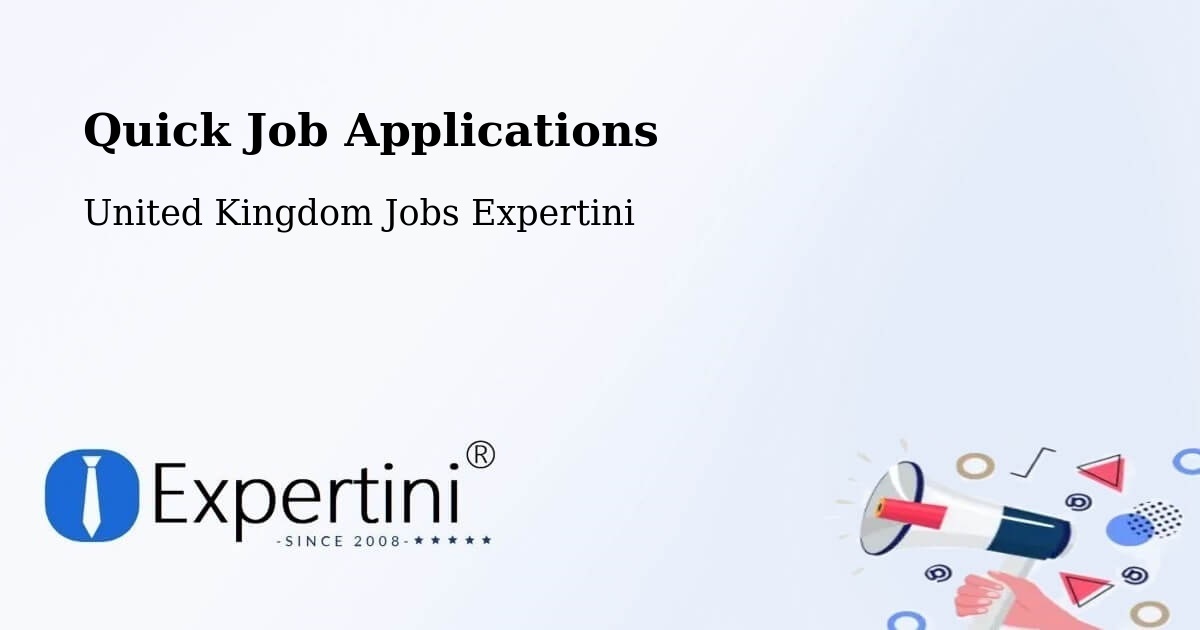 Quick Apply Feature – Axbridge - United Kingdom Jobs Expertini